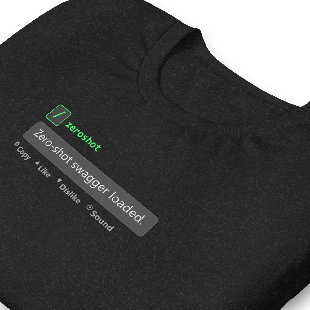 Zero-shot swagger loaded — design detail